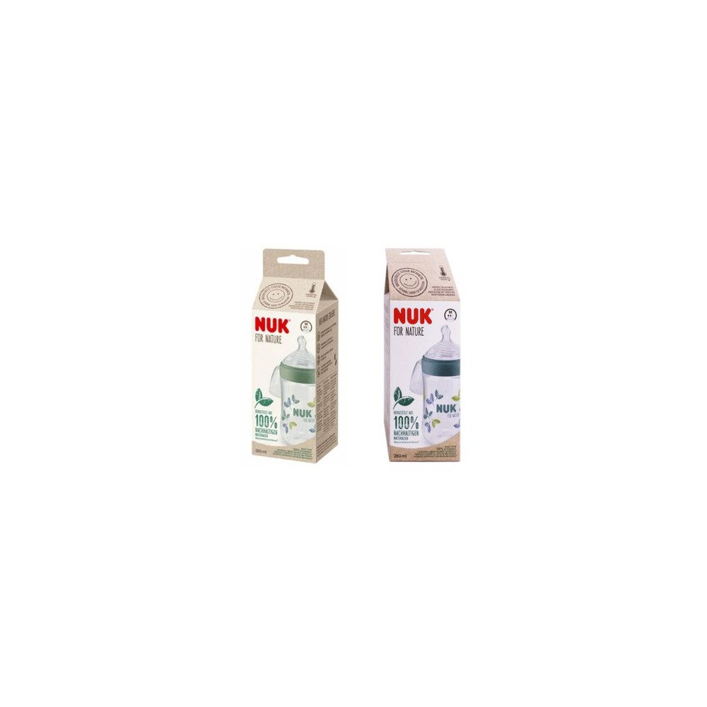 NUK for Nature Biberon Temperature Control M 260 ml