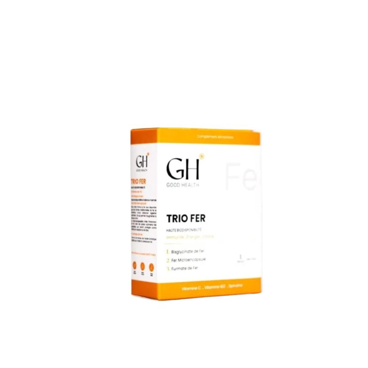 Good Health Trio Fer, 30 gélules