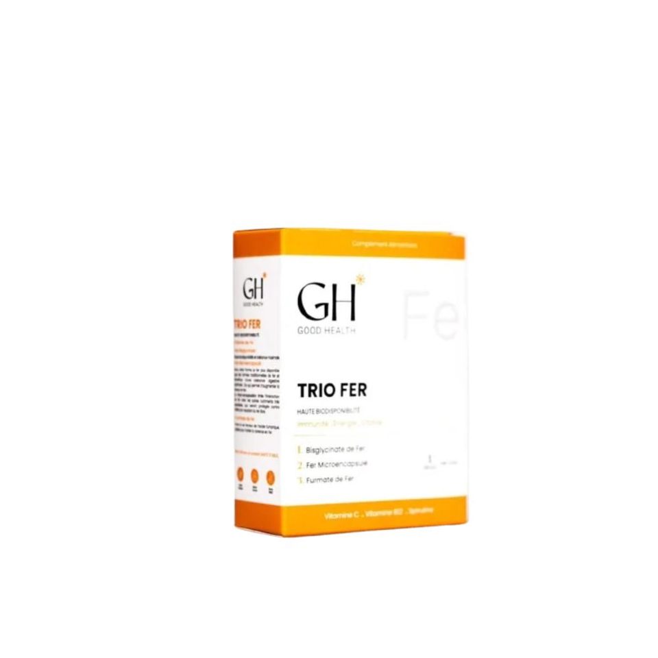 Good Health Trio Fer, 30 gélules