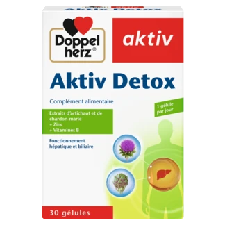 Doppelherz aktiv Aktiv Detox 30 gélules