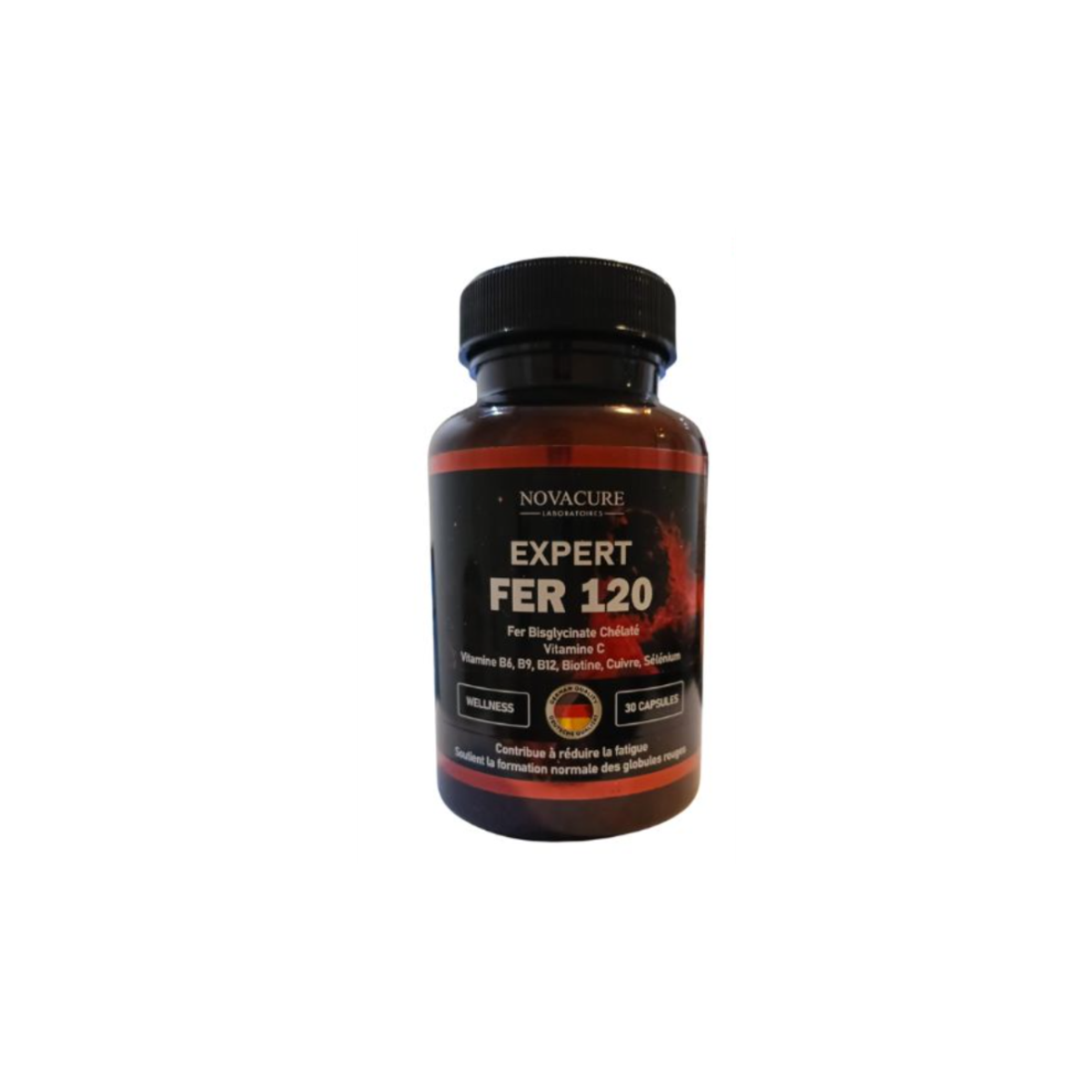 Novacure Expert Fer 120, 30 gélules