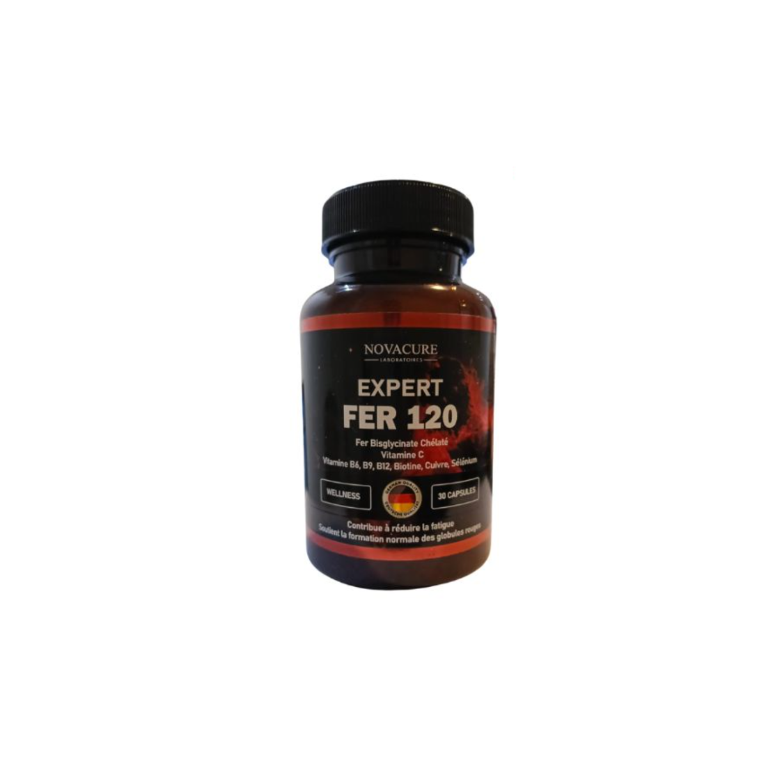 Novacure Expert Fer 120, 30 gélules