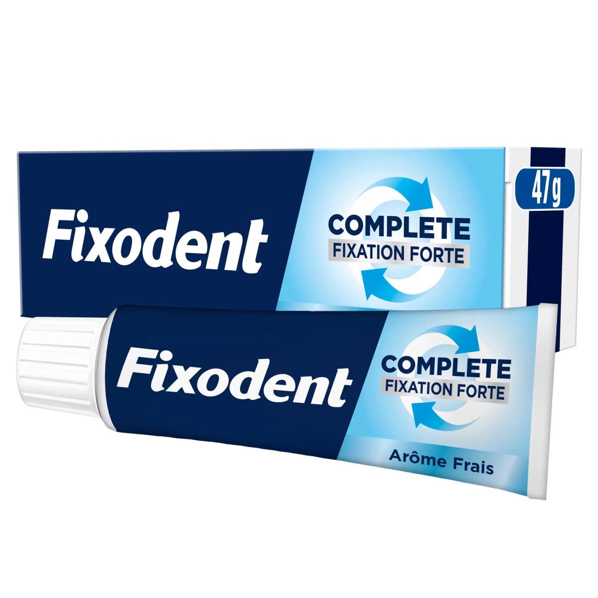 Fixodent Complete Fixation forte Arôme frais, 47 g