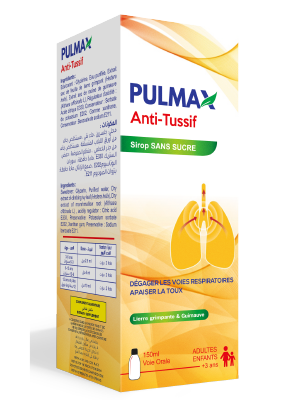 Vital Pulmax Anti-Tussif sirop, 150 ml