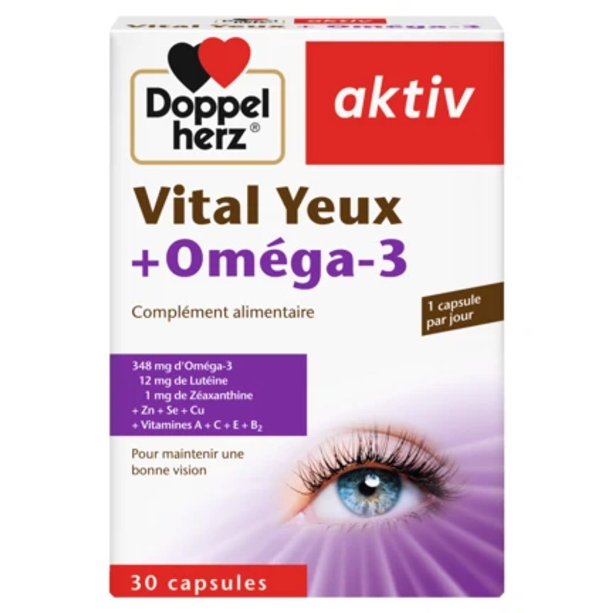 Doppelherz aktiv Vital Yeux + Oméga-3 30 capsules