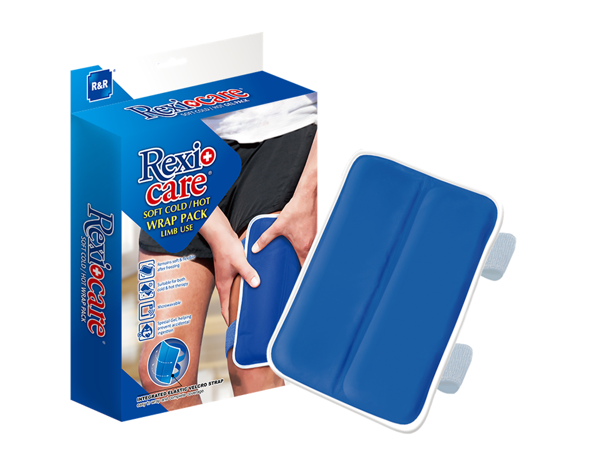 Rexicare Soft Cold/Hot, compresse enveloppante, 30 × 19 cm