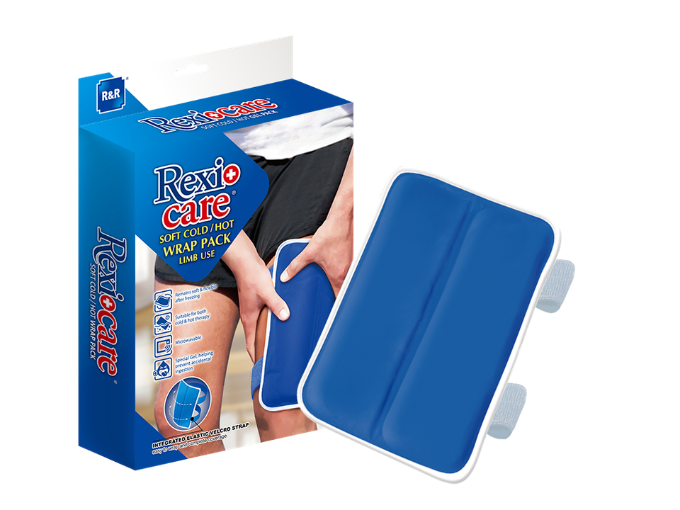 Rexicare Soft Cold/Hot, compresse enveloppante, 30 × 19 cm