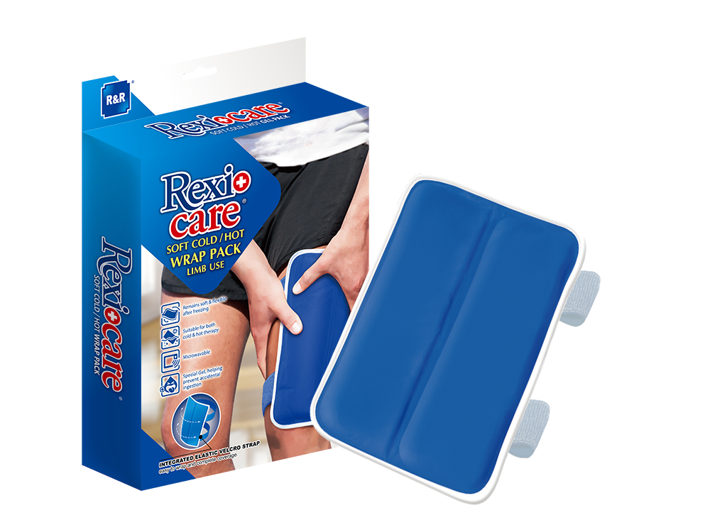Rexicare Soft Cold/Hot, compresse enveloppante, 30 × 19 cm