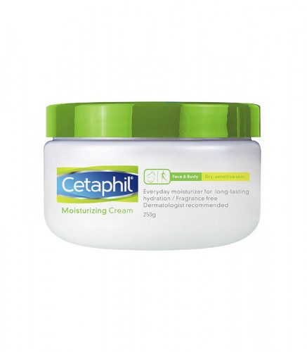 Cetaphil crème hydratante pour peaux sèches, pot 250 g
