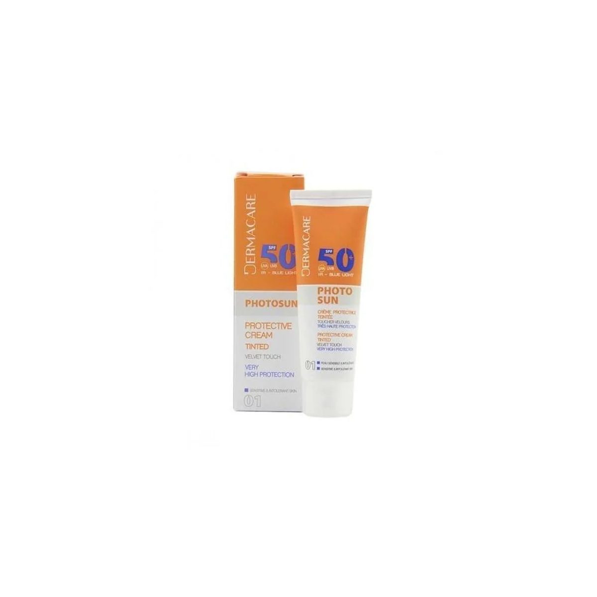 Dermacare Photosun Crème Protectrice Teintée 01 SPF50+ 50 ml