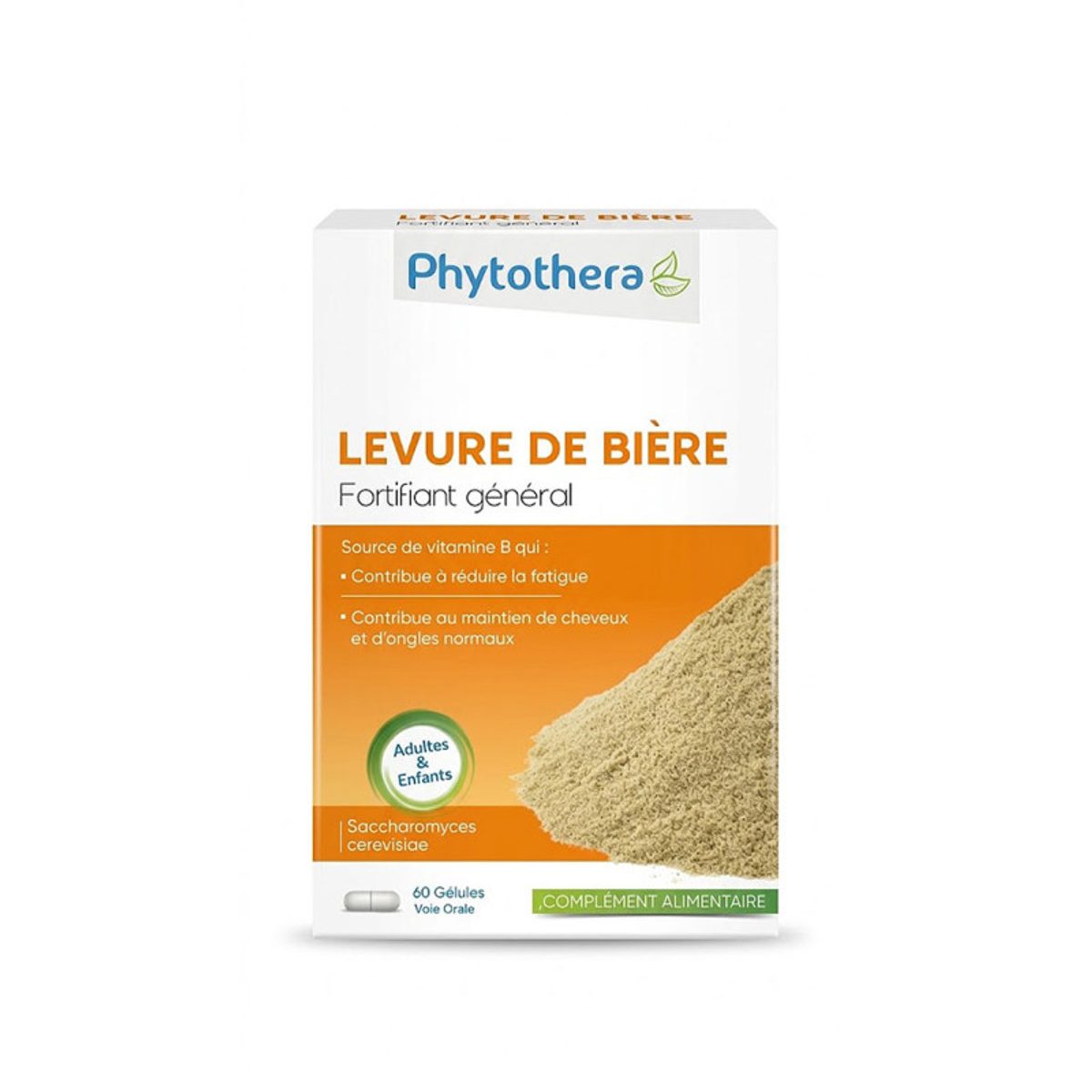Vital Phytothera Levure de bière 60 gélules