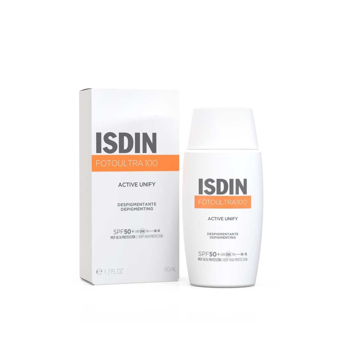 ISDIN FOTOULTRA 100 Active Unify Fusion Fluid SPF 50+ 50 ml (invisible)
