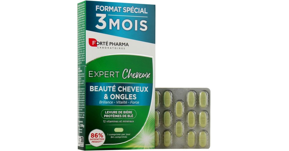 Forté Pharma Expert Cheveux, 84 comprimés