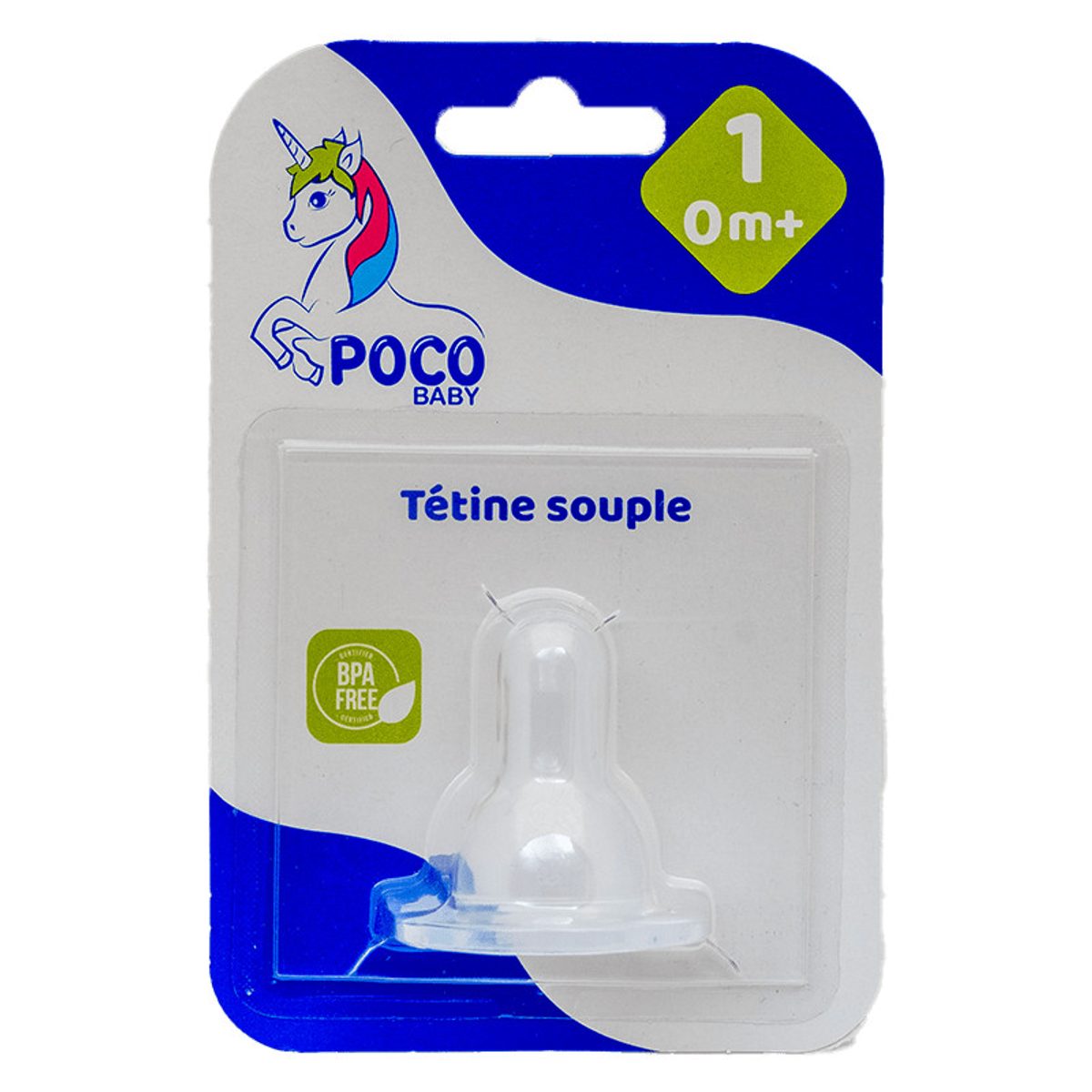 POCO Tétine Souple 1er Âge
