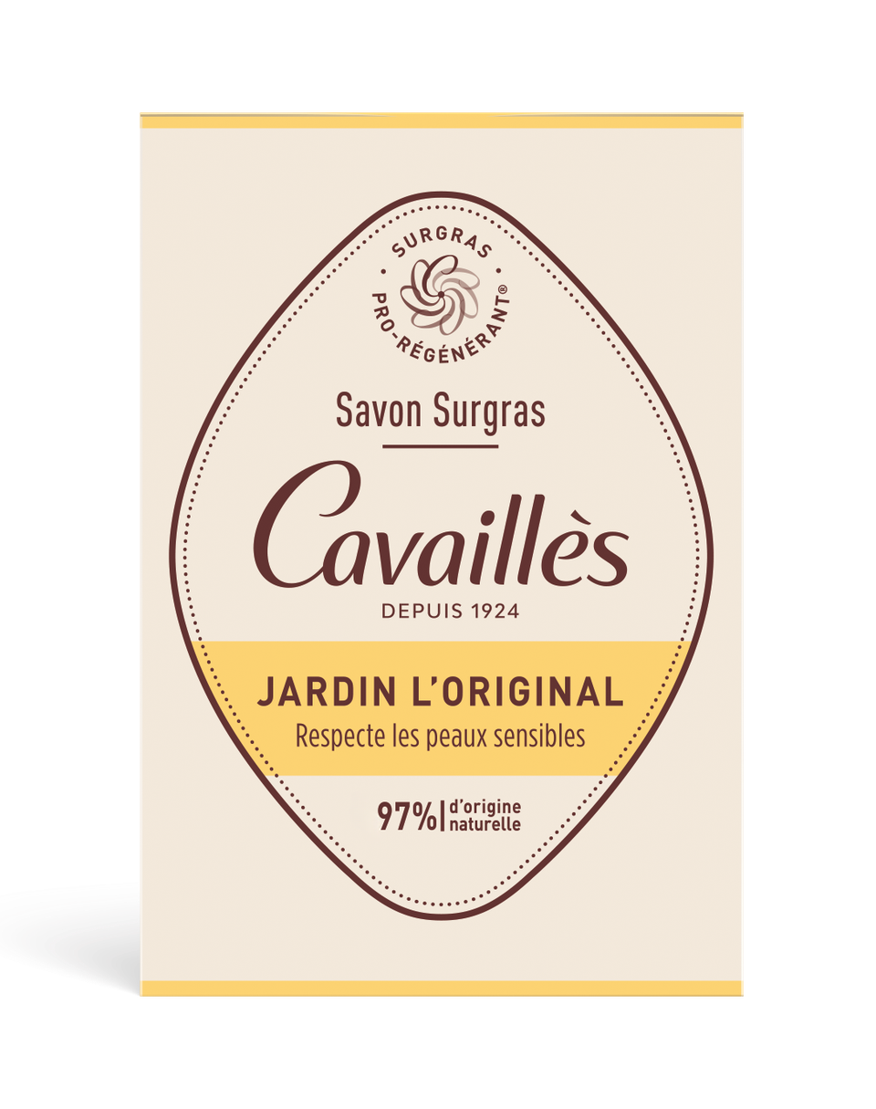 CAVAILLÈS Savon surgras Jardin l’Original 100 g