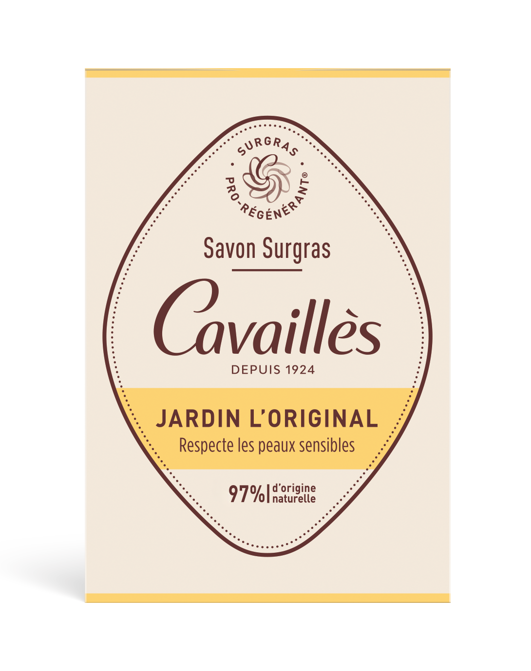 CAVAILLÈS Savon surgras Jardin l’Original 100 g