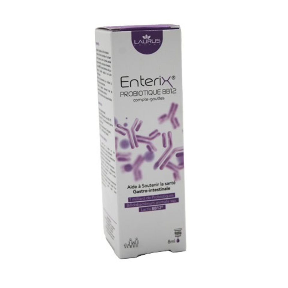 Laurus Enterix Probiotique BB12 Gouttes, 8 ml