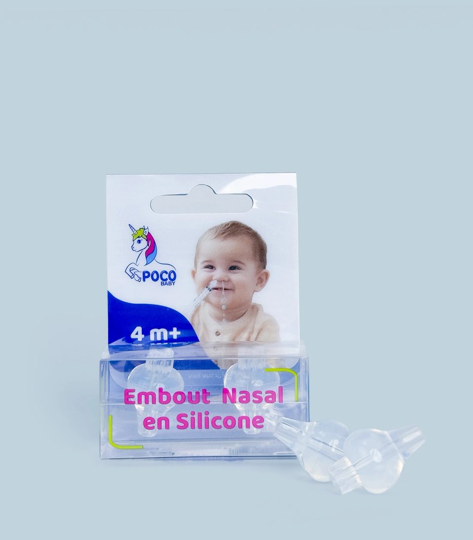 POCO BABY EMBOUT NASAL EN SILICONE 4M+