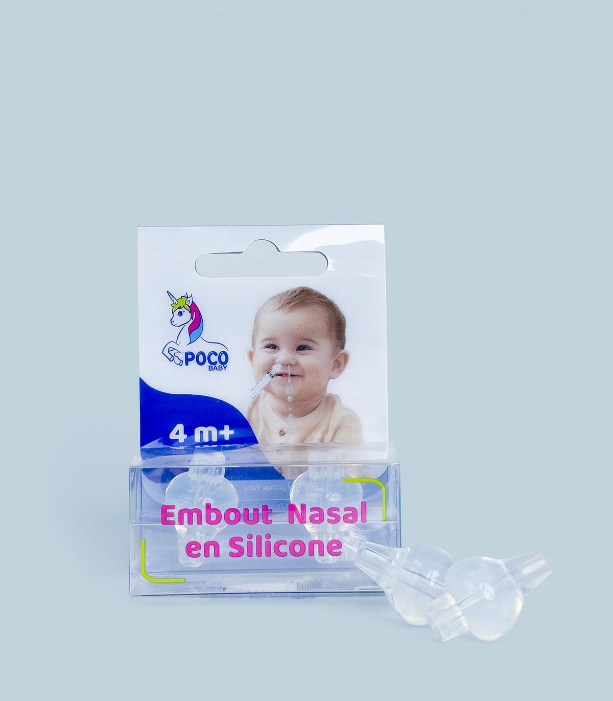 POCO BABY EMBOUT NASAL EN SILICONE 4M+