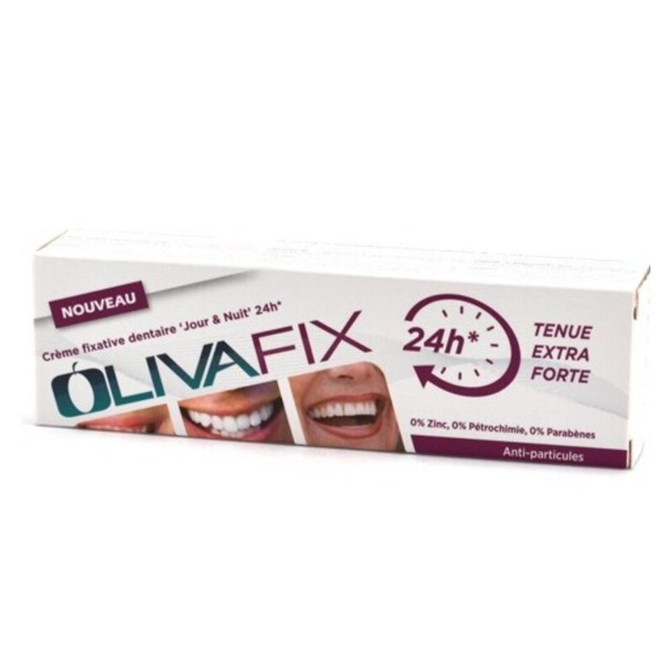 Olivafix Crème Adhésive pour Prothèses Dentaires 40 g