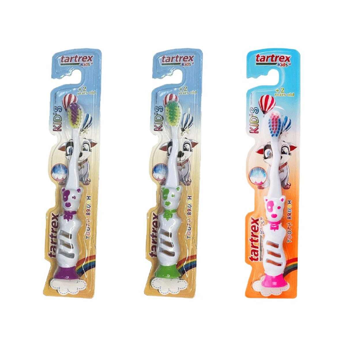 Tartrex Kids Brosse à dents dès 2 ans