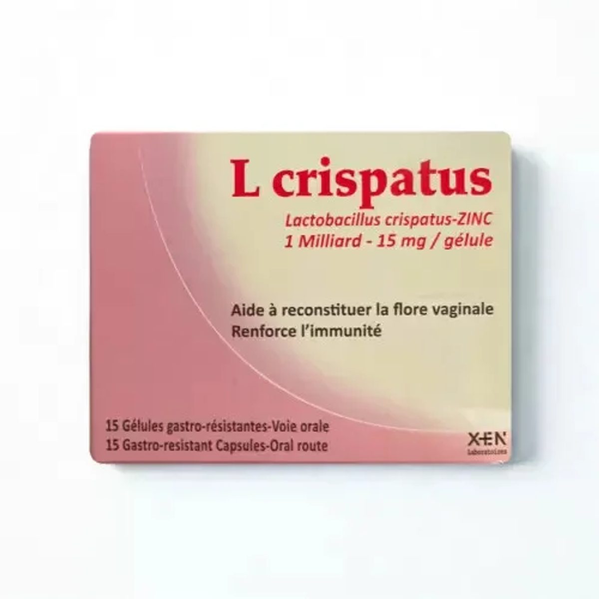 XEN L. Crispatus 15 gélules