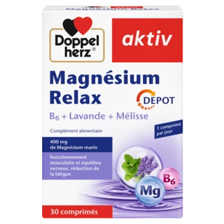 Doppelherz aktiv Magnésium Relax DEPOT 30 comprimés
