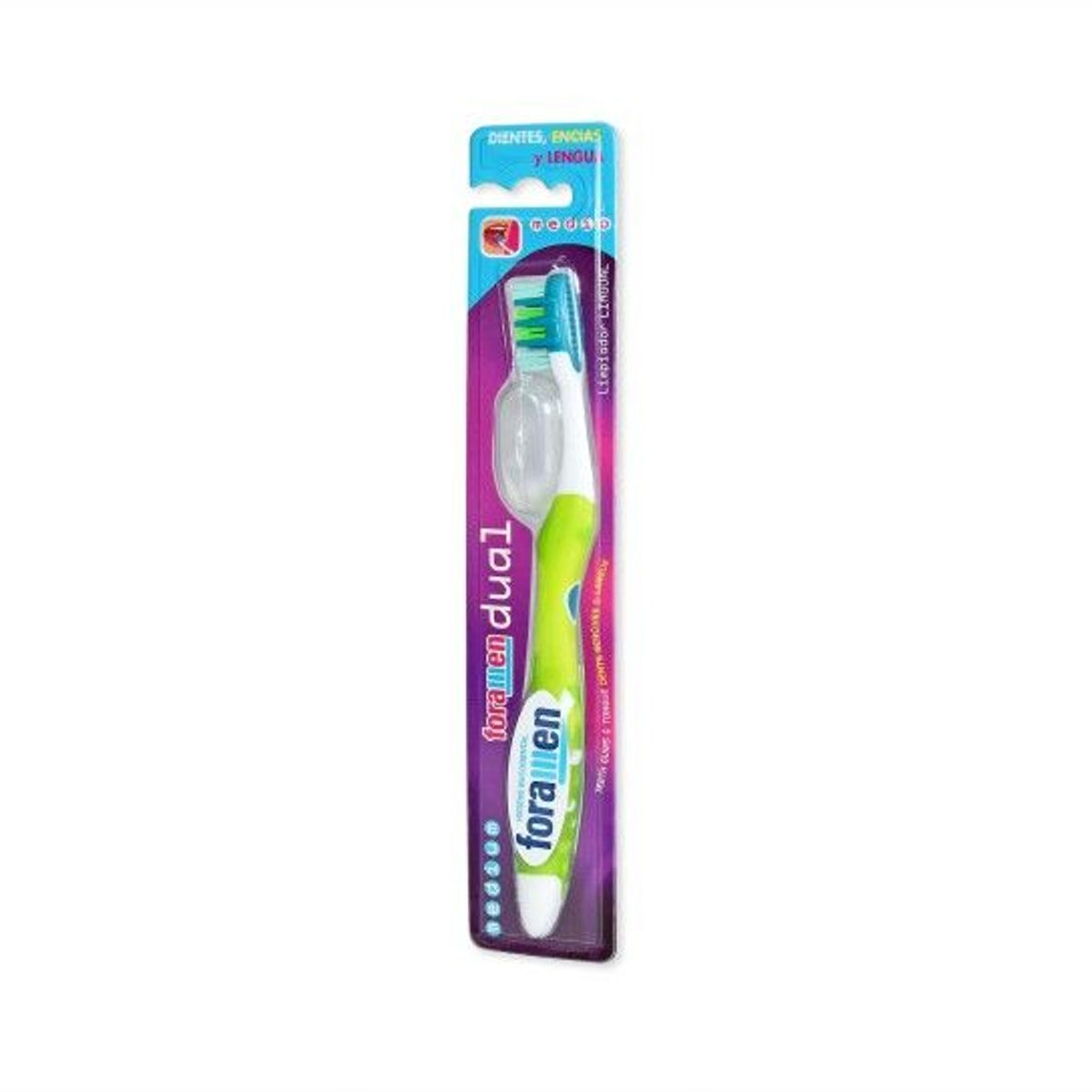 Foramen Dual Total Action Brosse à dents Medium