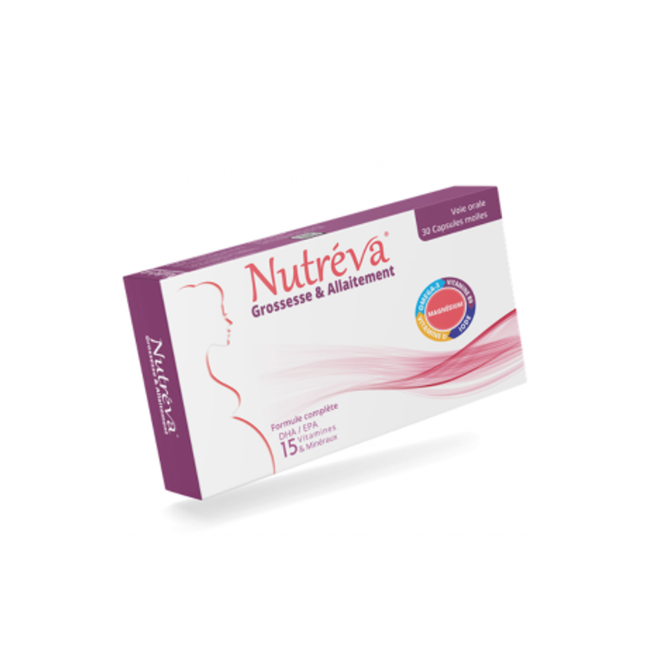Nutréva Grossesse et Allaitement, 15 comprimés