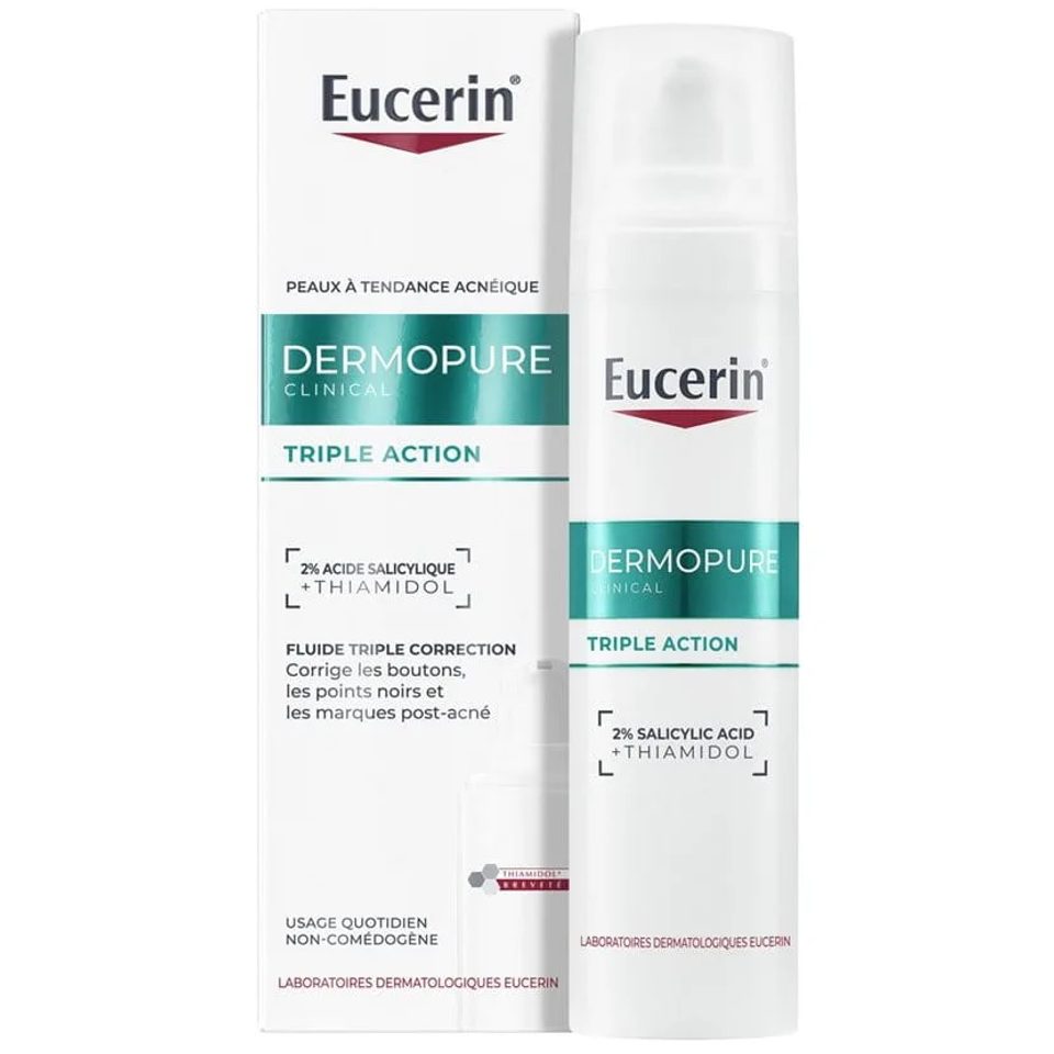  EUCERIN DERMOPURE CLINICAL TRIPLE ACTION 40ML