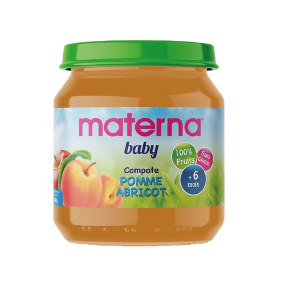 Materna Baby Compote Pomme-Abricot 130 g