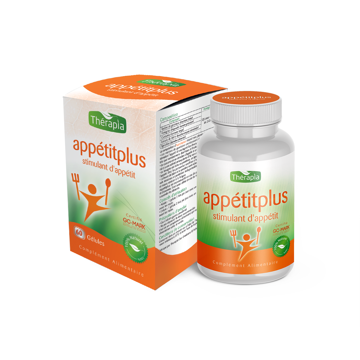 Thérapia Appétitplus, 60 gélules