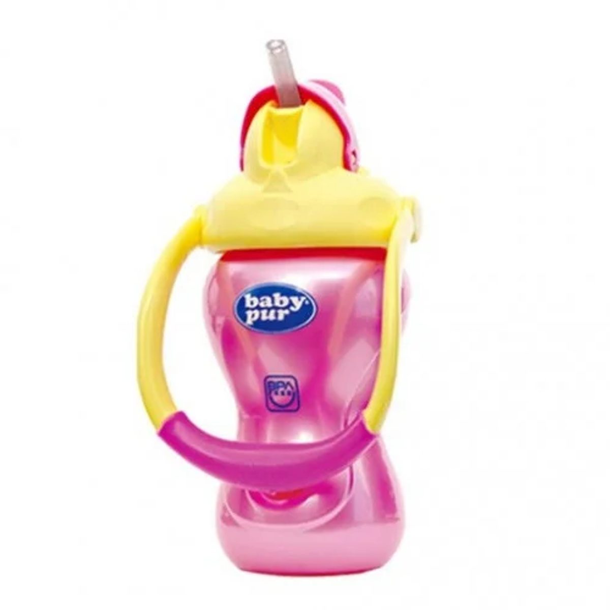 Tasse Baby Pur avec paille et anses