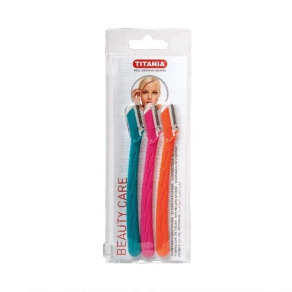Titania Lames à sourcils, 3 pièces