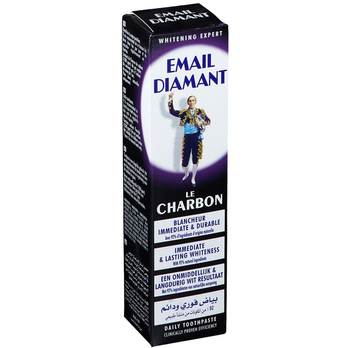Email Diamant Dentifrice au charbon 75 ml