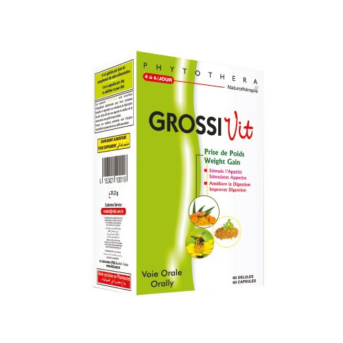 Vital Phytothera Grossivit complément alimentaire, 60 gélules