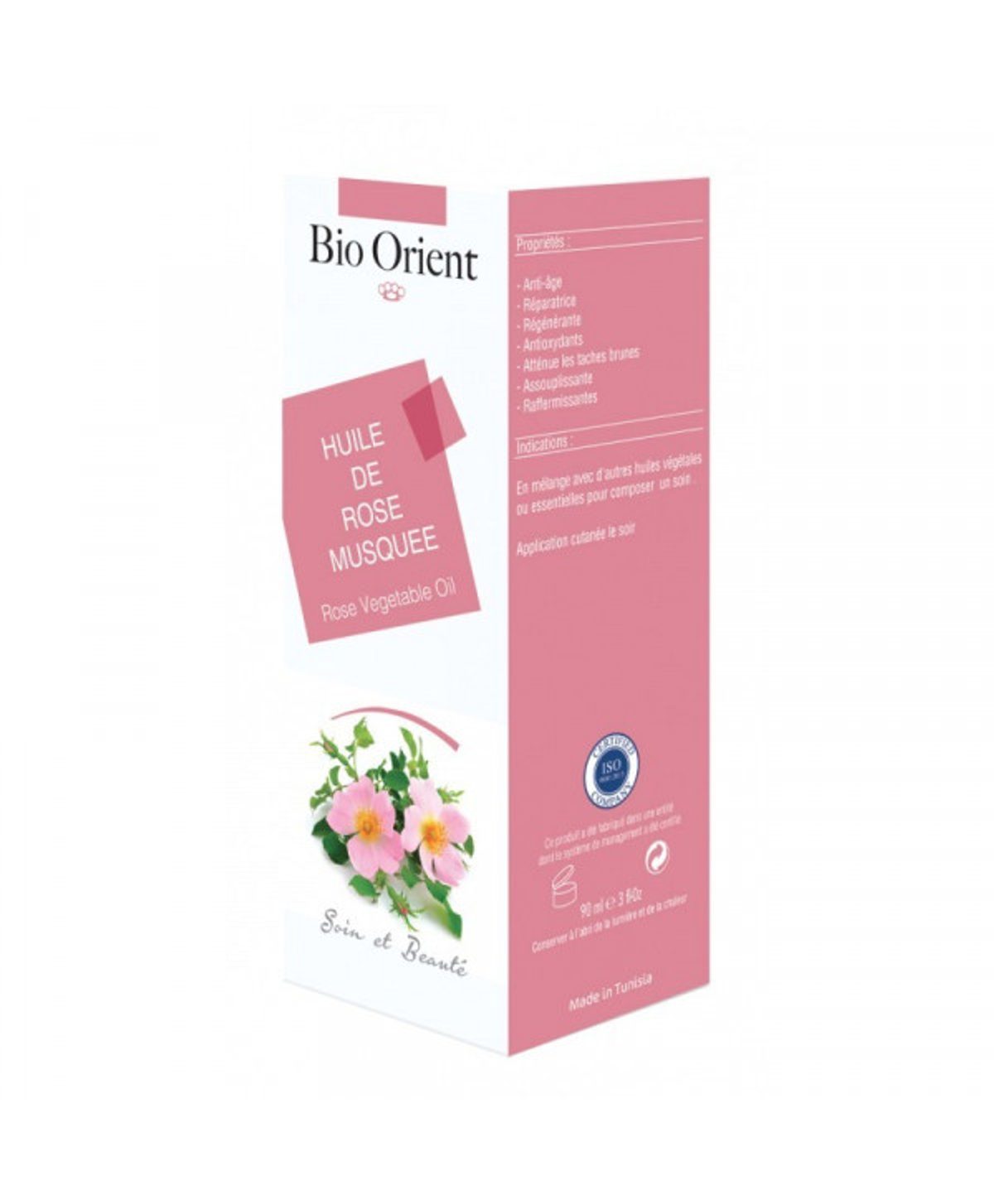 Bio-Orient Huile de rose musquée, 90 ml