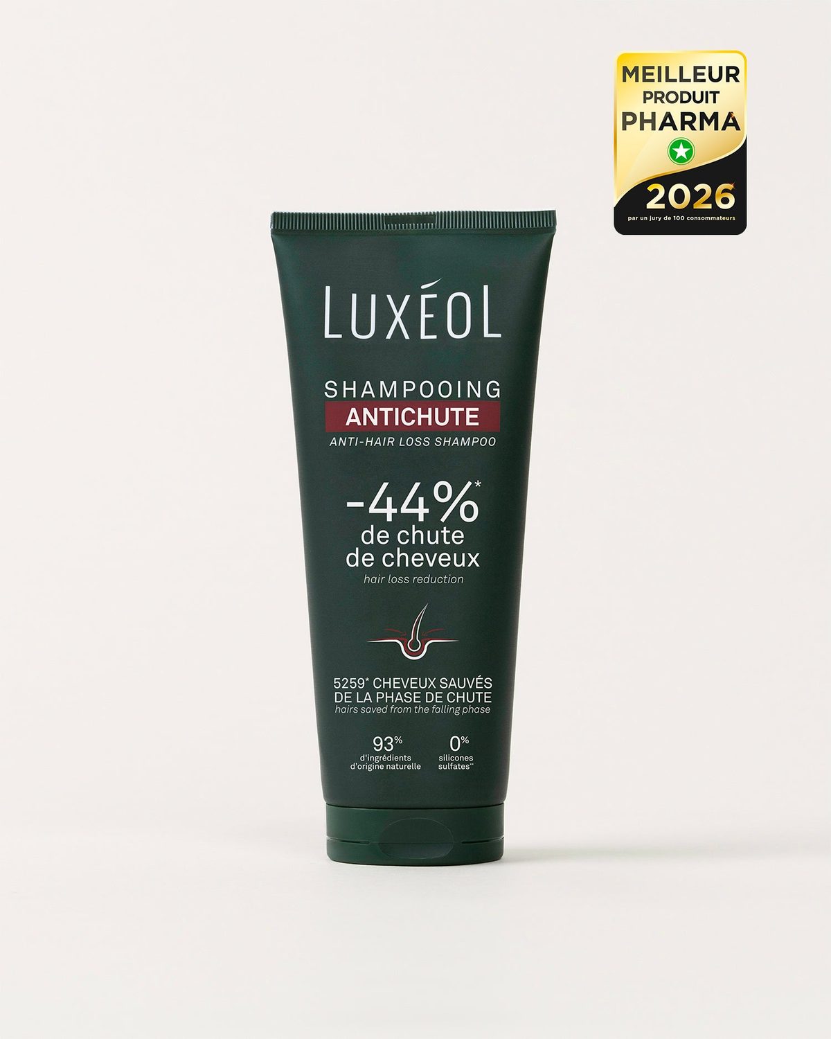 Luxéol shampooing anti-chute 200 ml