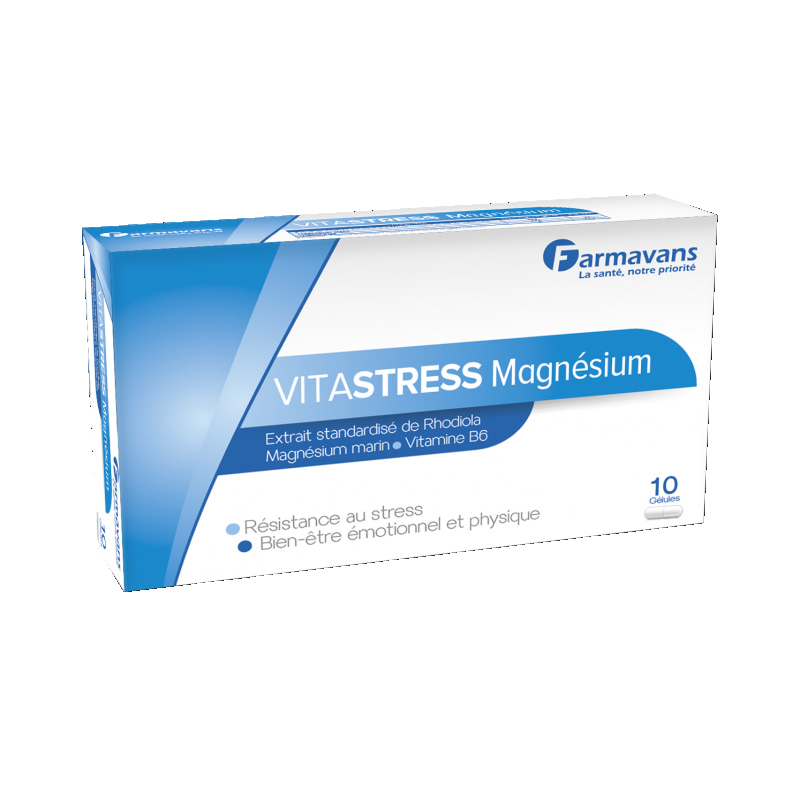 Vitastress Magnésium Farmavans, 10 gélules