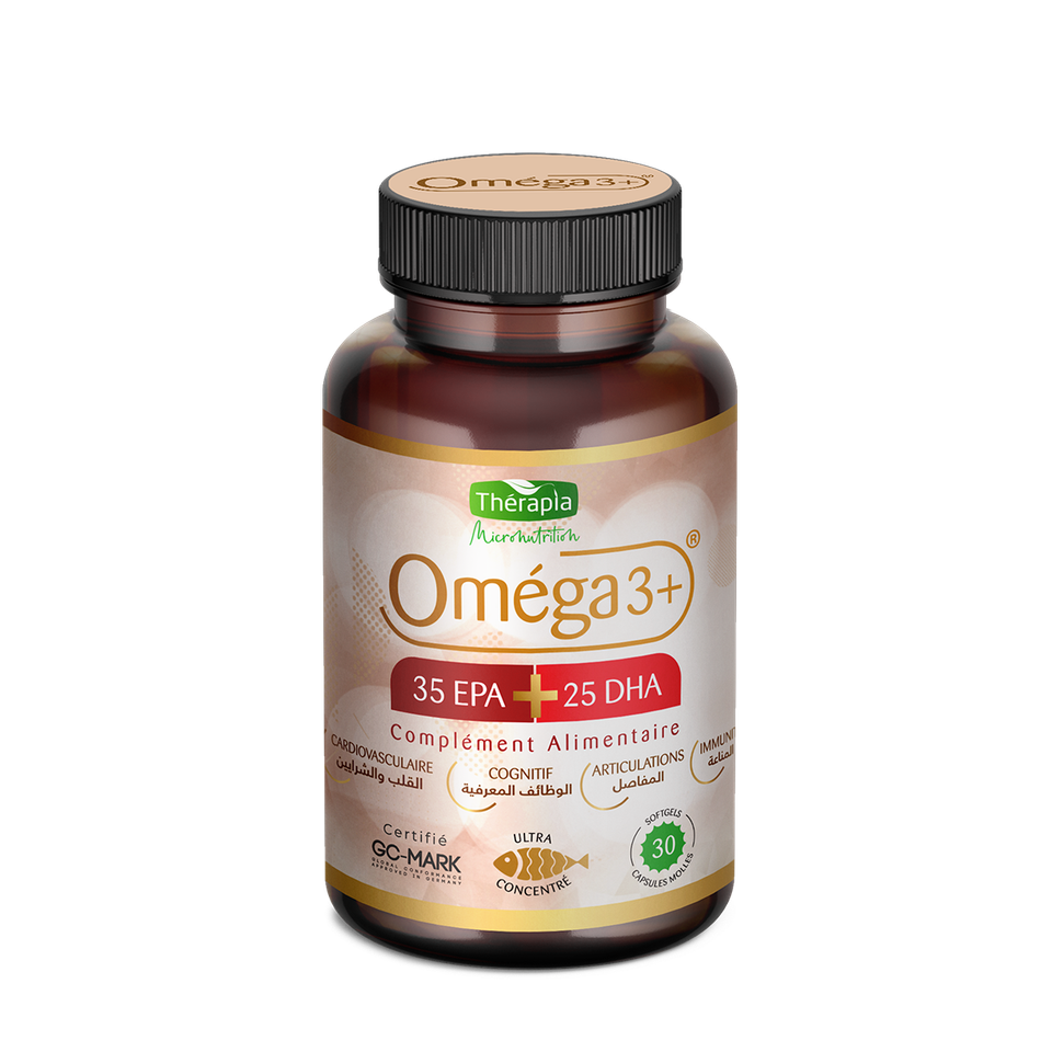 Thérapia Oméga 3+ TG, 30 capsules molles