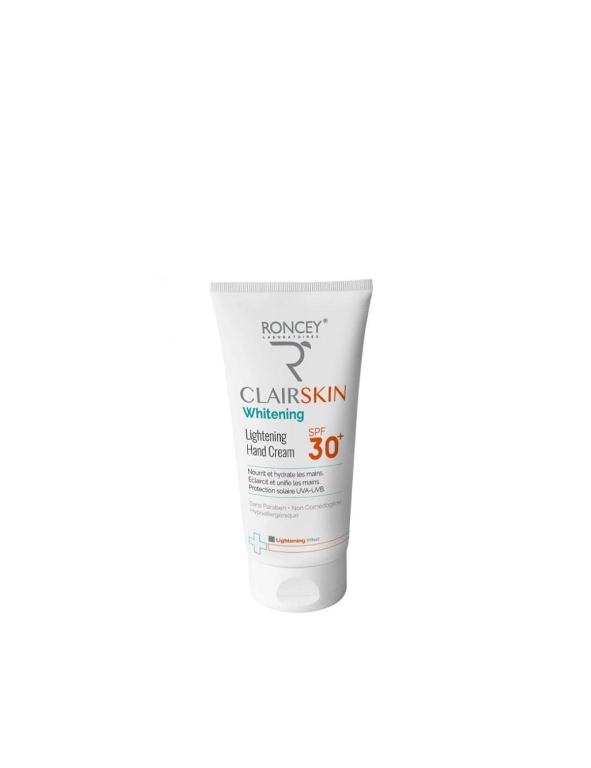 Roncey Clairskin Crème mains éclaircissante SPF 30, 100 ml