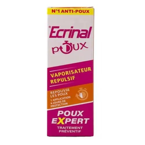 Ecrinal Poux Vaporisateur répulsif 75 ml