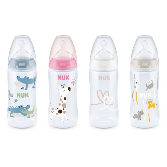 NUK First Choice+ Biberon Temperature Control 0–6 mois 300 ml