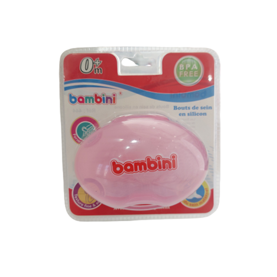 Bouts de sein en silicone Bambini, modèle 444