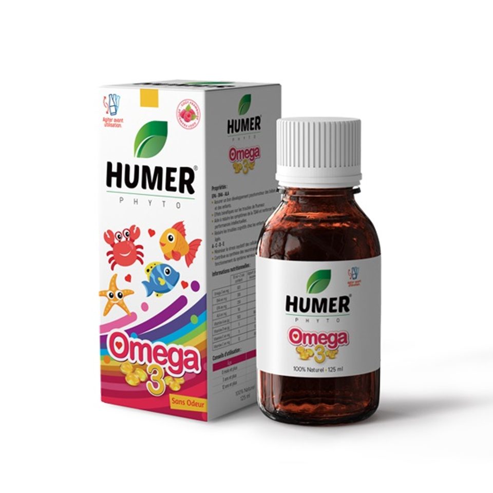Humer Oméga 3 Sirop 125 ml