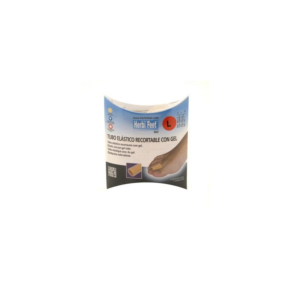 Tube élastique avec gel Herbi Feet taille L