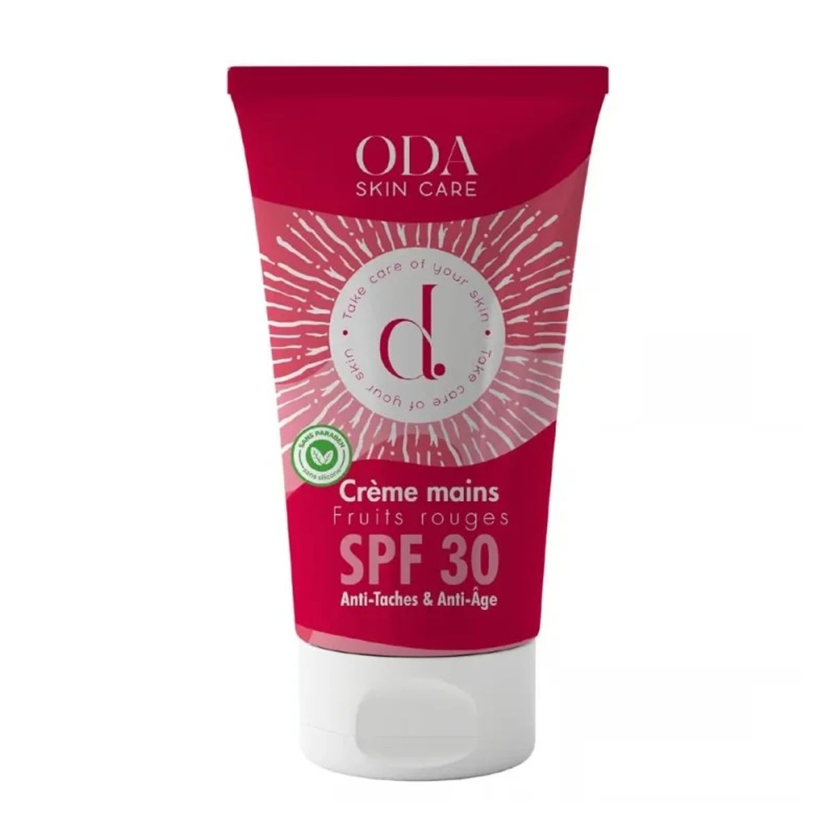 Oda Crème Mains Fruits Rouges SPF 30, 50 ml