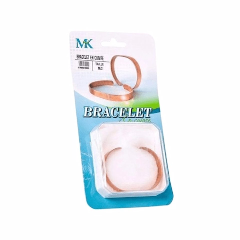MK Bracelet en cuivre taille S
