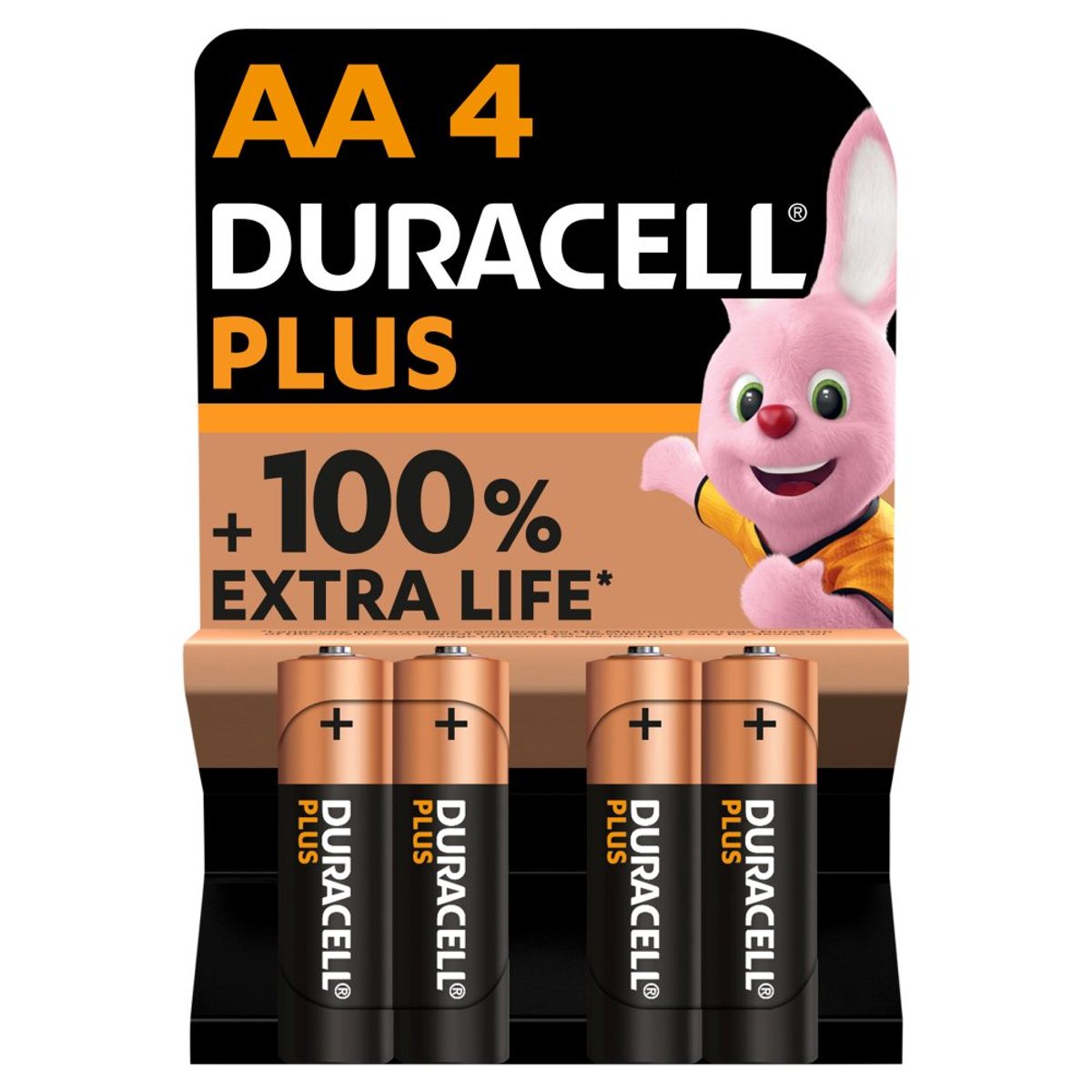 Duracell Plus Piles AA, lot de 4