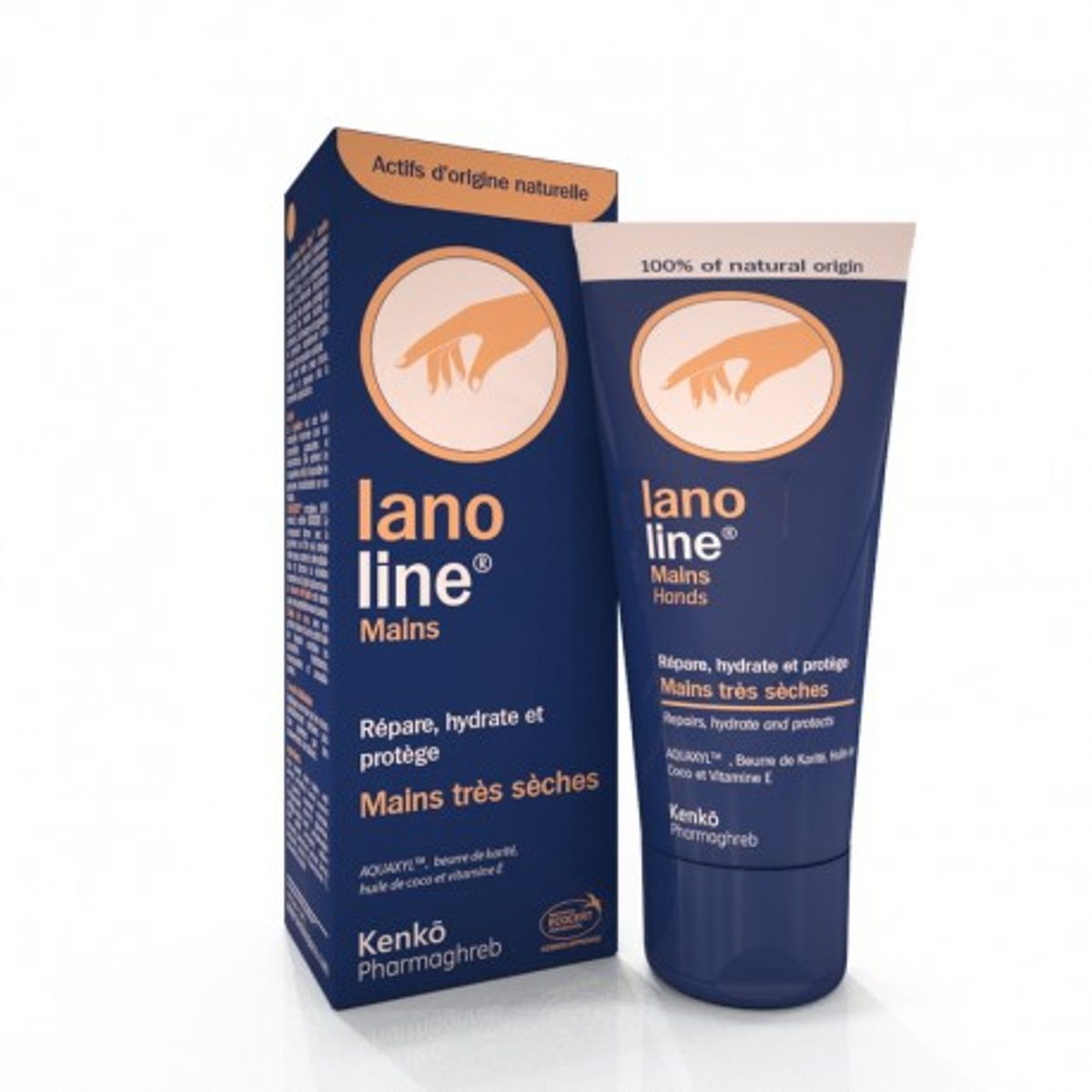 Kenko Lanoline Crème mains, 75 ml